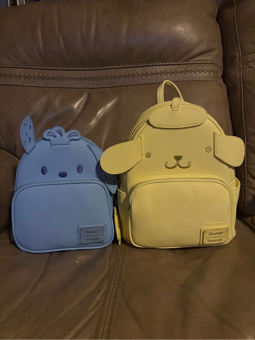 Sanrio loungefly Character Mini Backpacks - Yellow & Blue